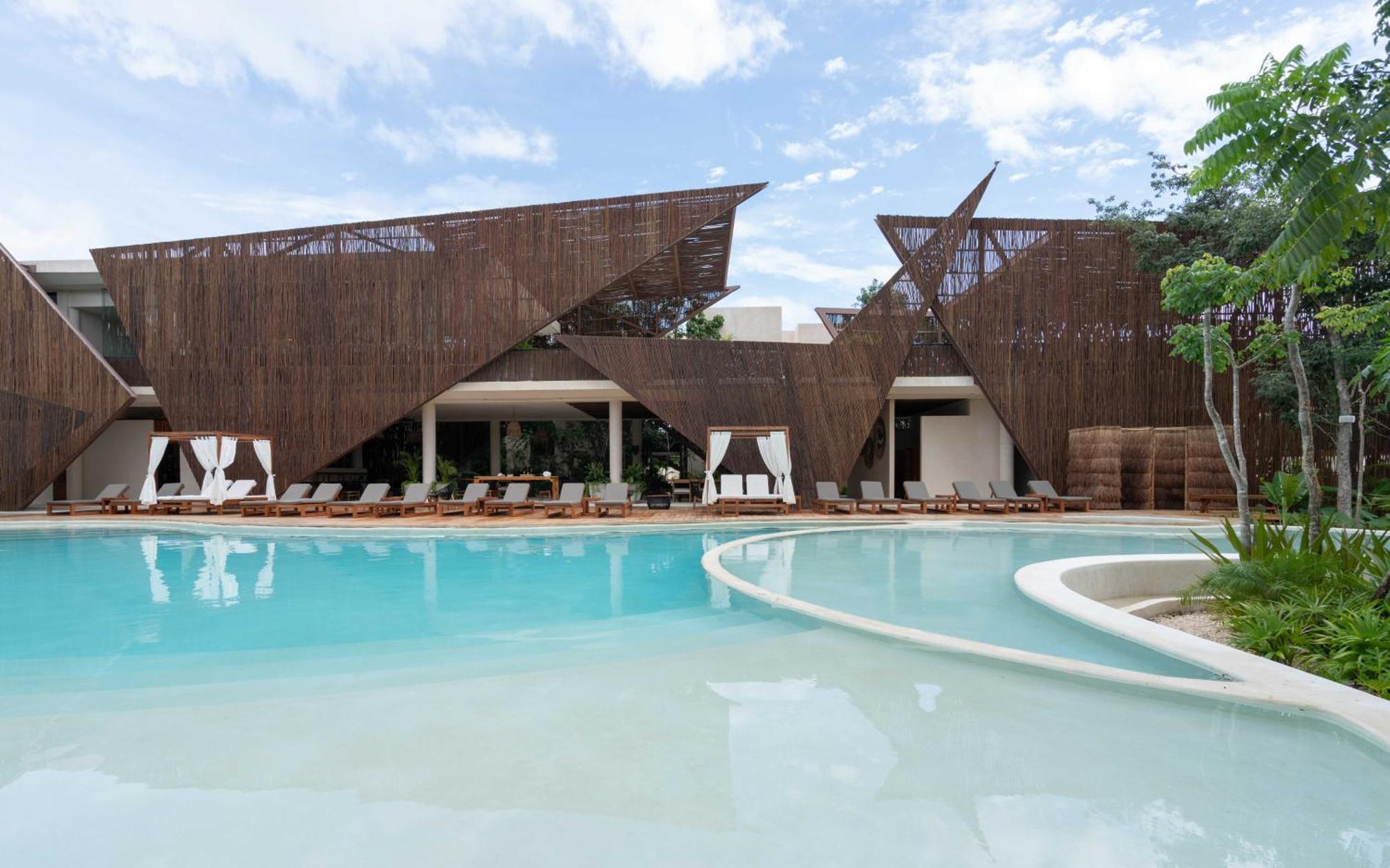 Tulum Penthouse Oasis: Rooftop Pool & Luxury Stay Exterior photo